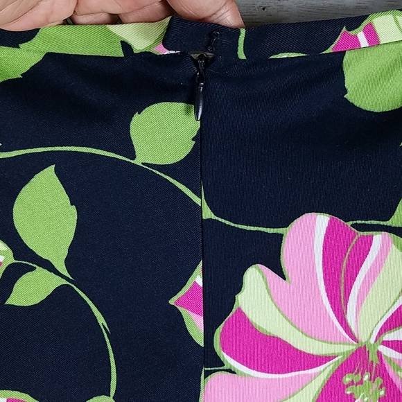 NINE & CO., Black,pink, and green, Sz 14 - Picture 3 of 5